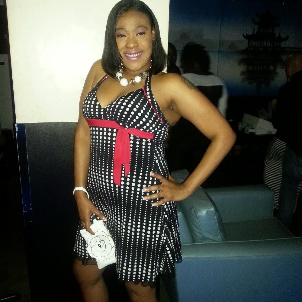 Halter top strech dress